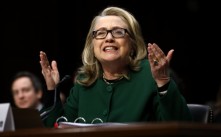 "What difference at this point does it make?" Hillary Clinton under questioning about Benghazi. If she has to ask that question: 1) she's too stupid to understand why that IS a stupid question, or 2) she's trying desperately to save her fat ass.